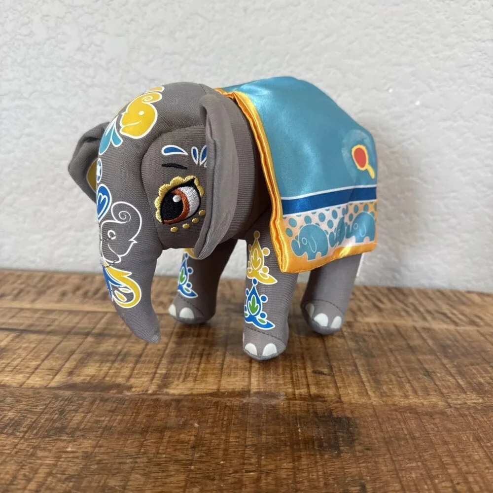 Disney Junior MIRA ROYAL DETECTIVE Movie ANOOP Painted Elephant Plush Toy